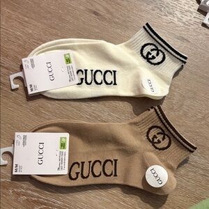 Gucci Black and White gwp Socks